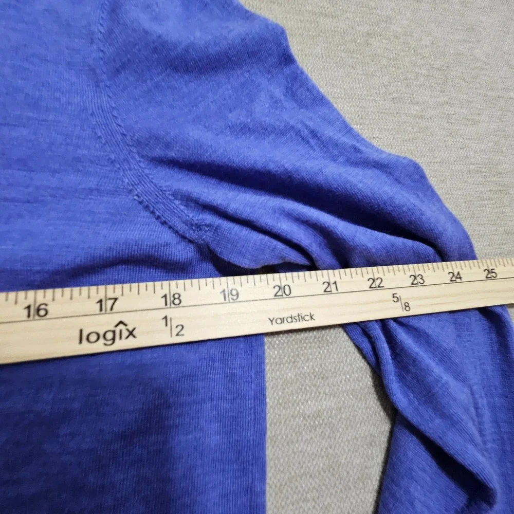 Banana Republic Sweater Mens XL Blue Merino Wool Crewneck Pullover S/878133-09‎